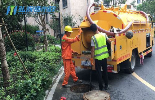 宣桥镇雨污管道清淤疏通